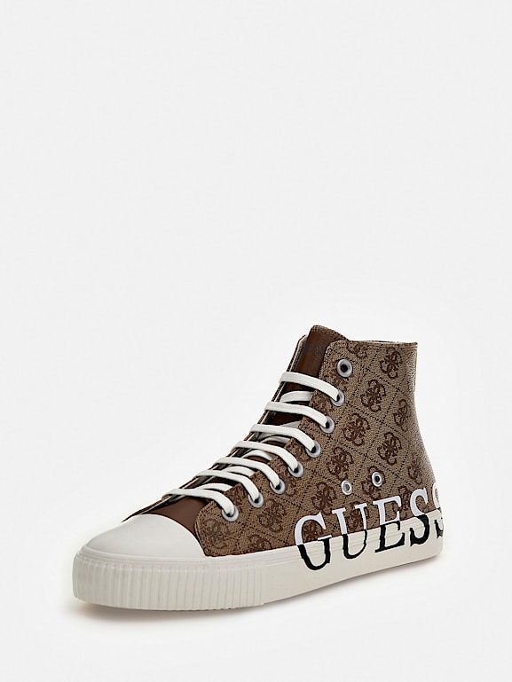GUESS New Winners 4G logo high top sneaker Men