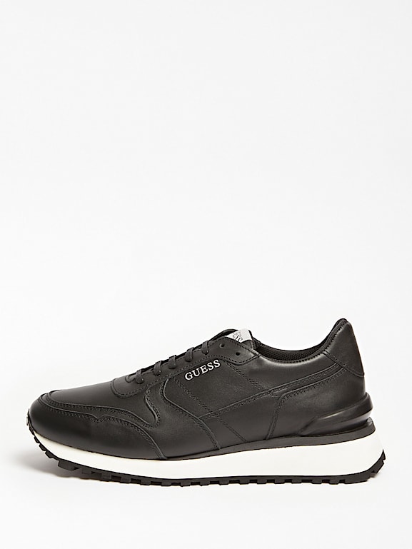 GUESS Real leather Varese running shoes