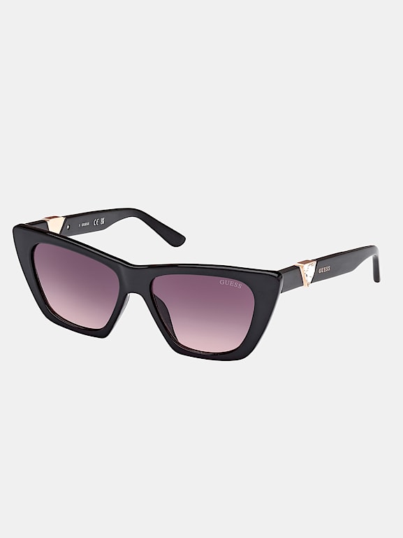 GUESS Lunettes de soleil rectangulaires Femme