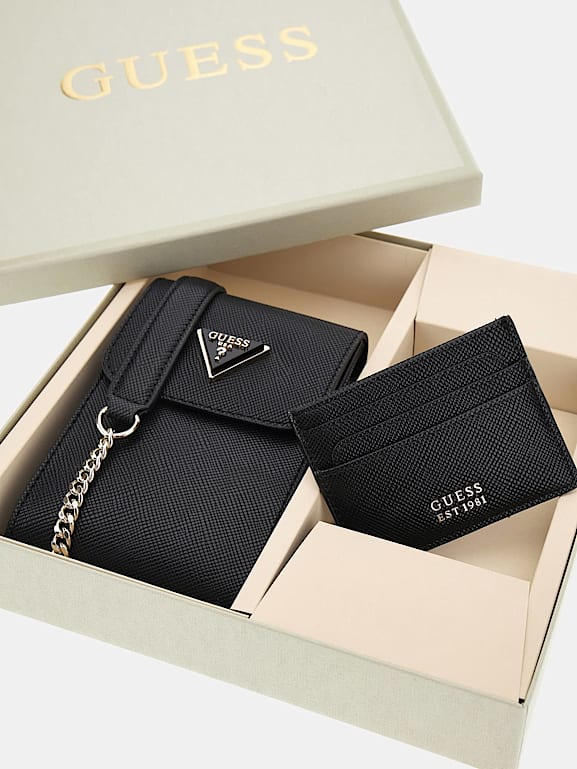 GUESS Ensemble portefeuille et mini sac