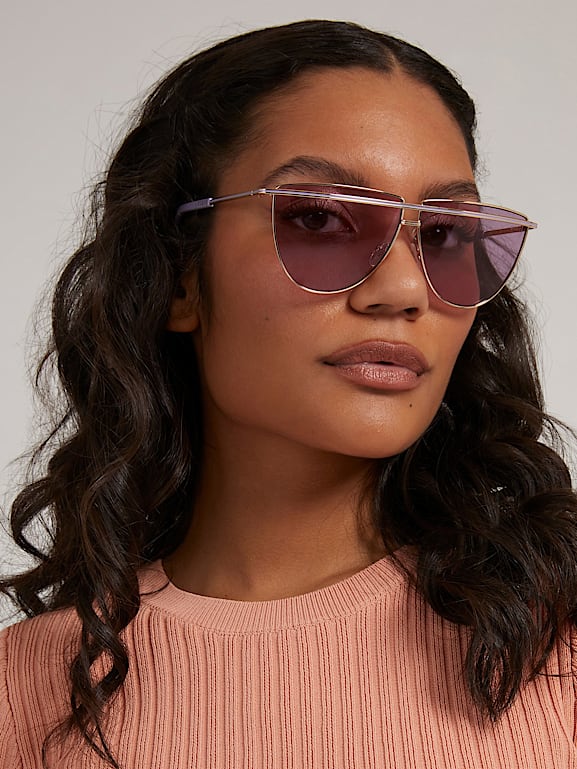 Guess oval hot sale sunglasses