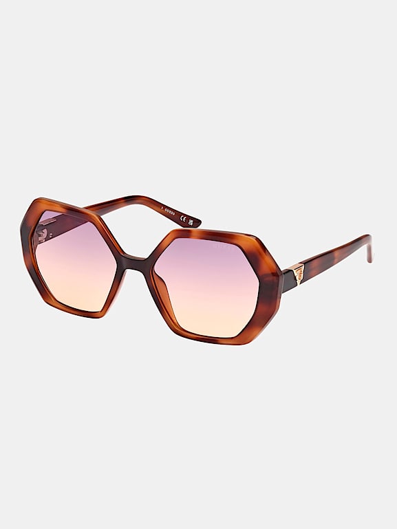 Guess octagon sunglasses best sale