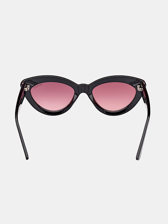 Lunette de soleil guess oeil de chat hot sale