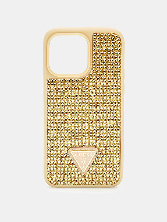 GUESS® Funda con strass para IPhone 15 Pro Mujer