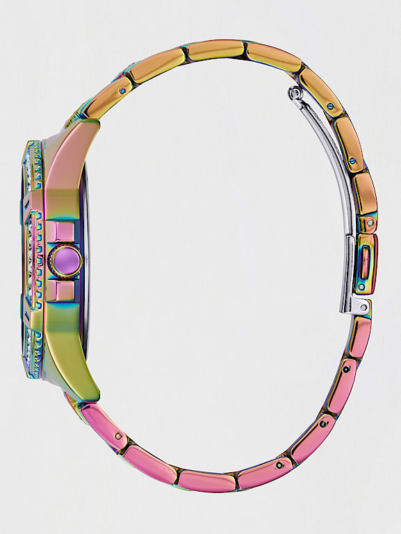 Guess lady best sale frontier watch iridescent