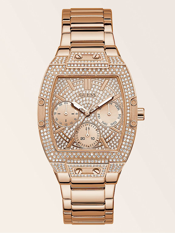 GUESS CRYSTAL MULTIFUNCTION WATCH Women