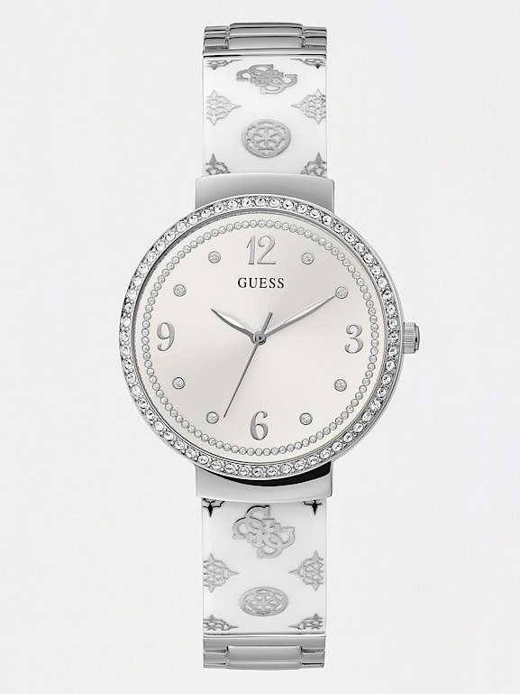Guess chiffon watch hotsell