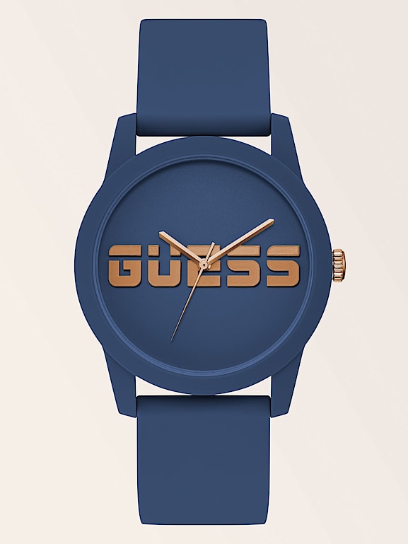 GUESS MONTRE ANALOGIQUE AVEC LOGO Homme