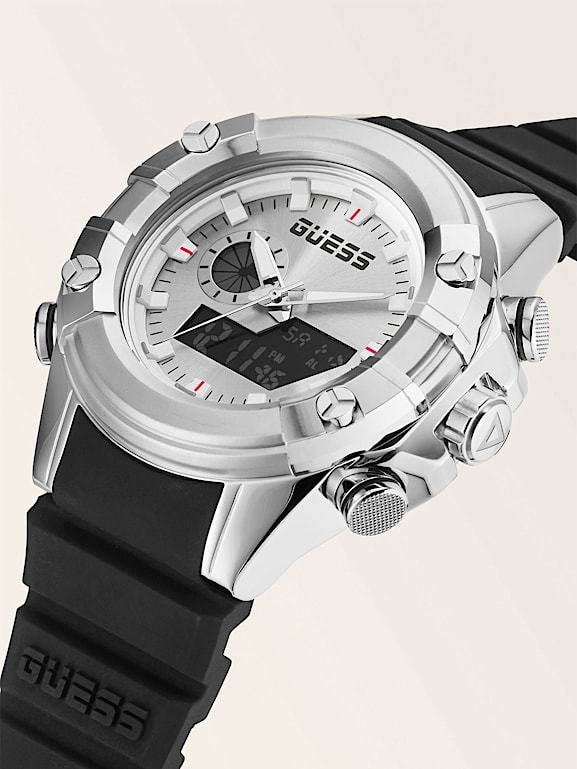 DIGITAAL HORLOGE Heren Offici le GUESS Website