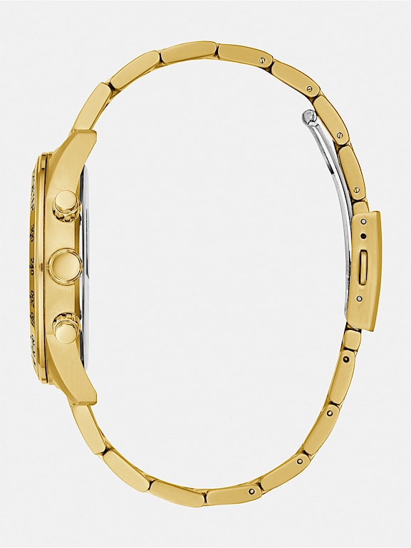 GUESS Stainless steel multi function watch Men