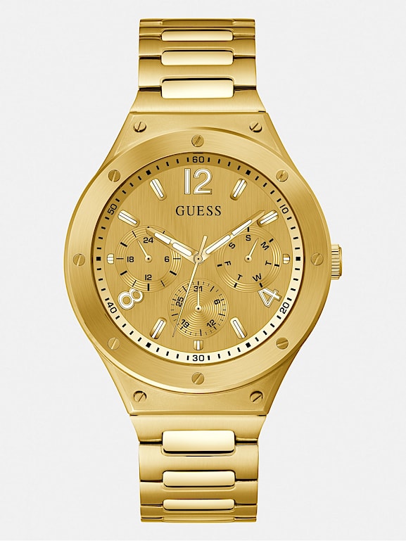Guess stainless steel back water resistant outlet