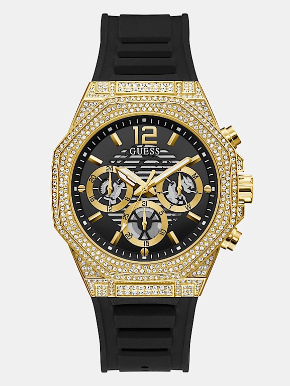 Guess horloge top zwart goud