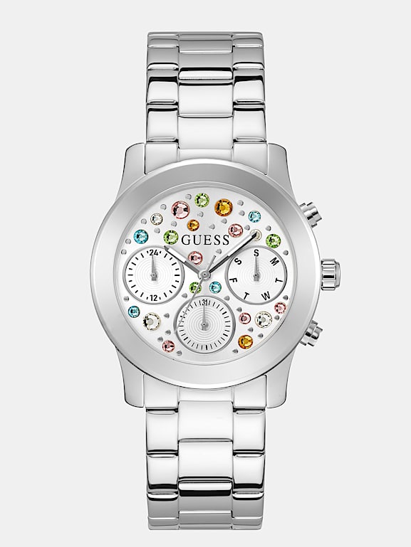 Guess store crystal watch