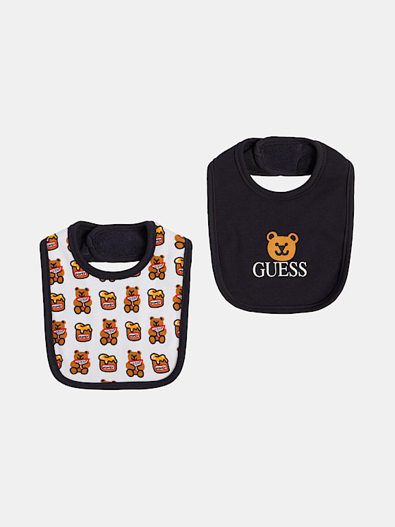 GUESS® Kids Set bavaglini stampati Bambino