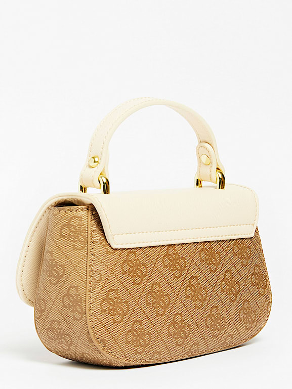 Guess kathryn top handle flap bag sale