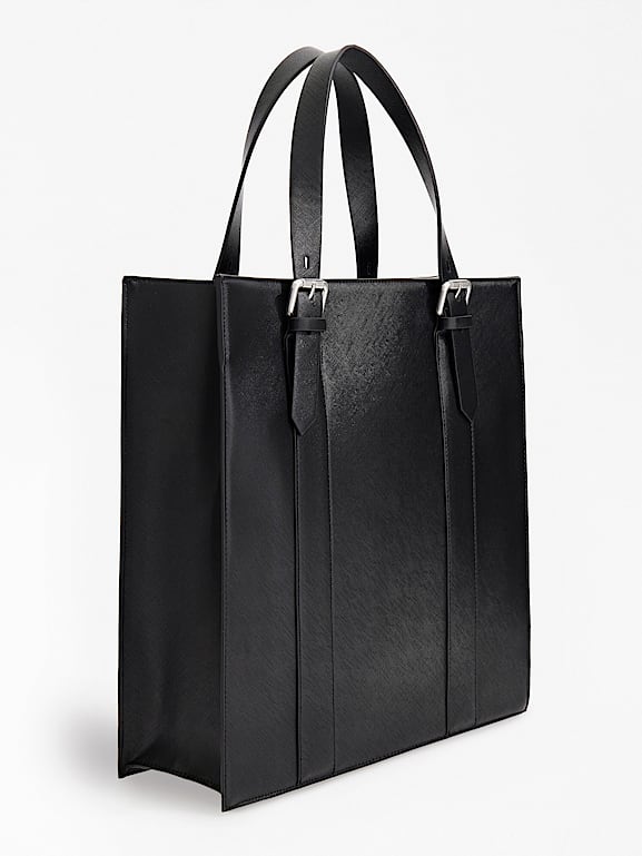 Guess saffiano shopper bag clearance