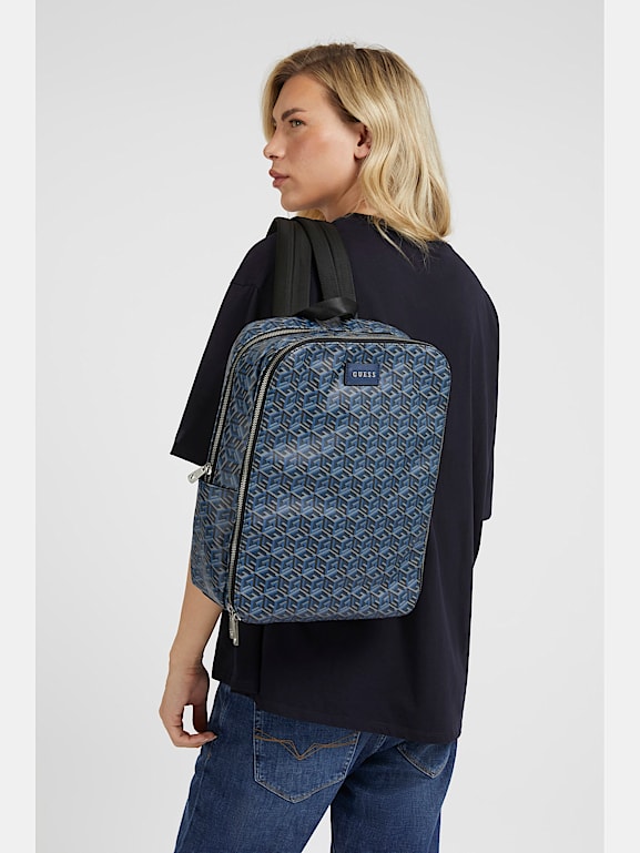 GUESS Ederlo G Cube logo backpack Men