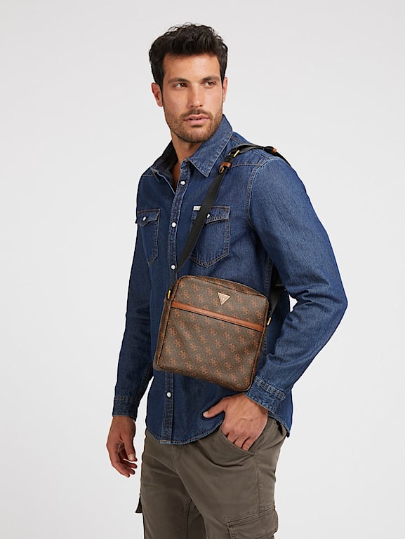 Vezzola 4g logo crossbody bag clearance