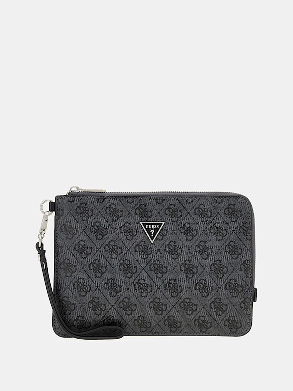 Vezzola Smart 4G Logo Clutch Men | GUESS® Official Website