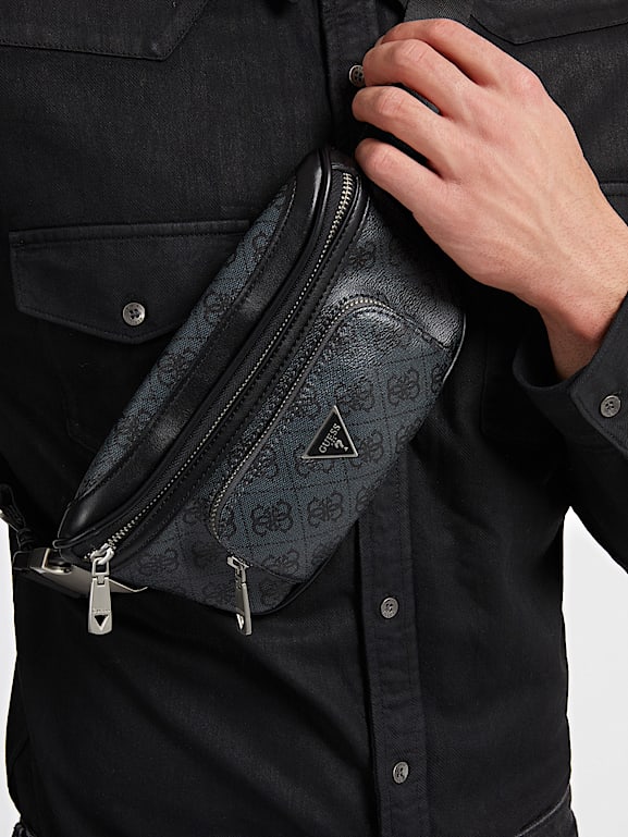 Vezzola Smart 4G Logo Belt Bag Men | GUESS® Official Website