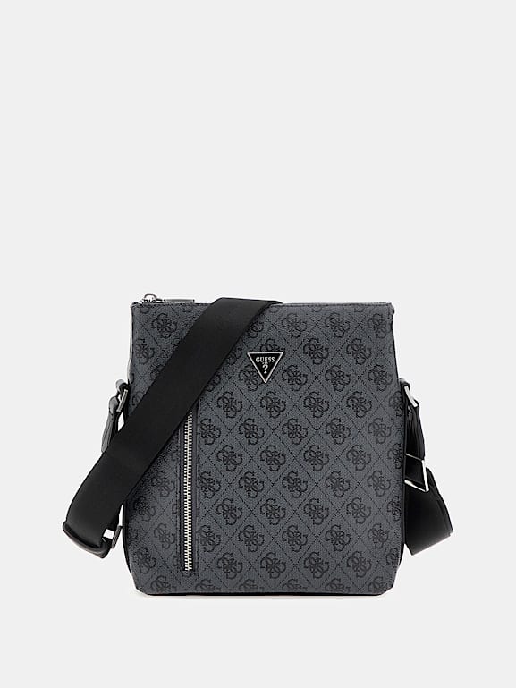 GUESS Vezzola eco 4G logo crossbody bag Men