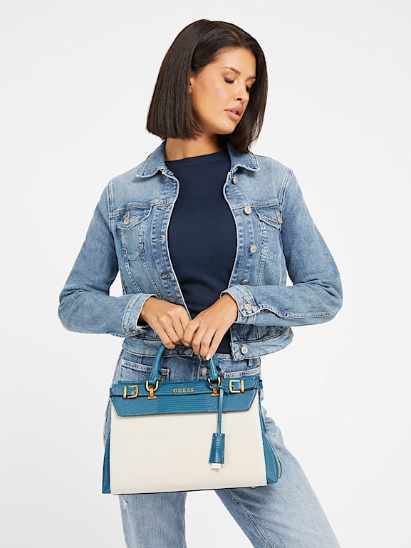 Sac guess effet croco top