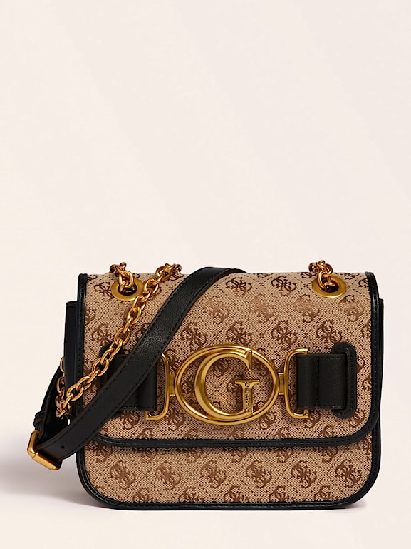GUESS AILEEN 4G LOGO CROSSBODY BAG