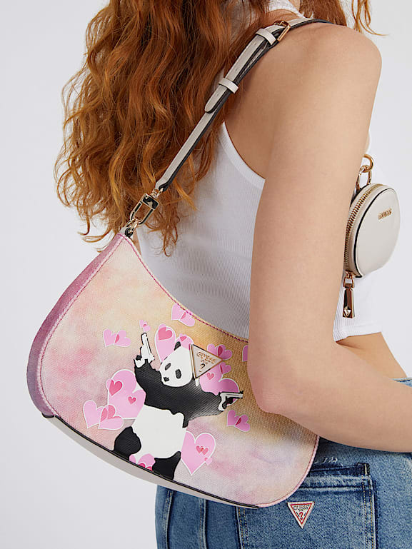 Guess graffiti purse new arrivals