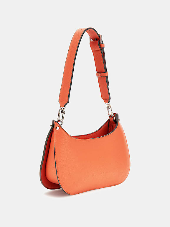 GUESS Meridian studded shoulder bag Women