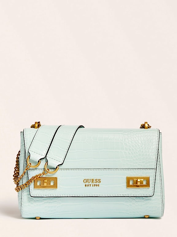 GUESS UMH NGETASCHE KATEY KROKO PRINT