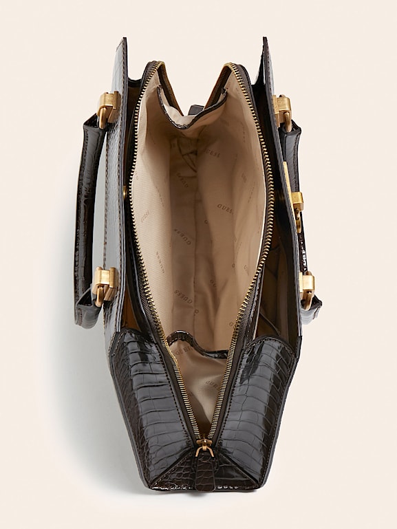 Guess crocodile handbag cheap