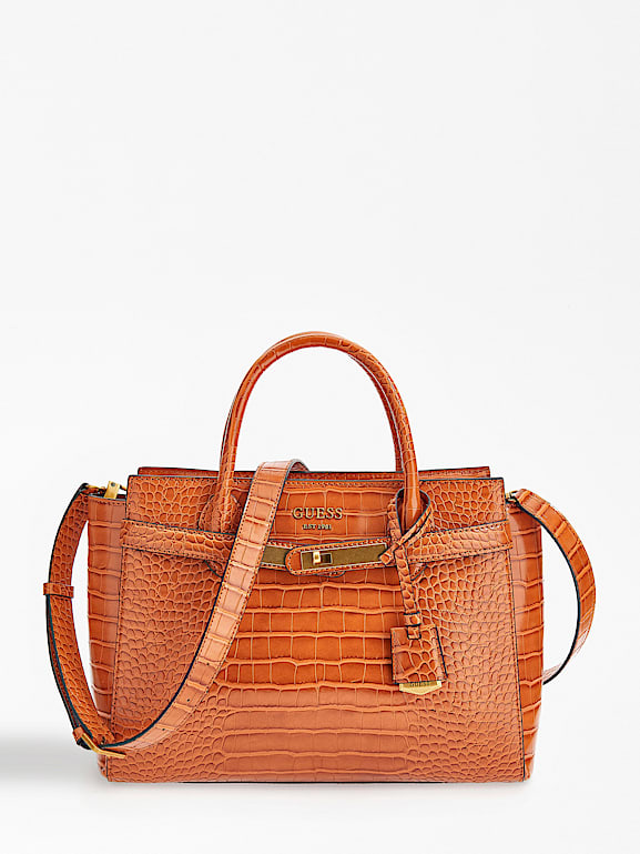 GUESS SAC A MAIN ENISA IMPRIME CROCO