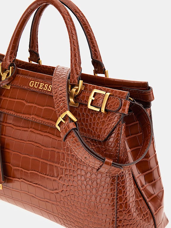 GUESS Handtas Sestri krokodillenprint
