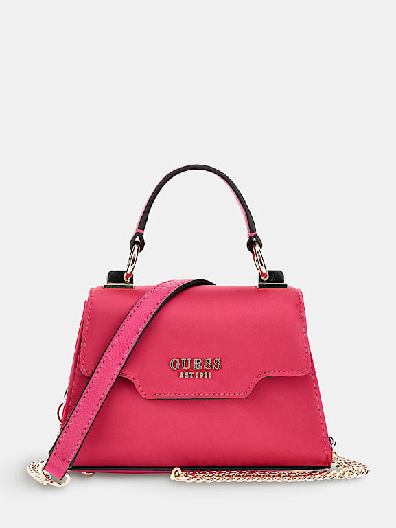 BOLSO GUESS RETOUR FUCSIA