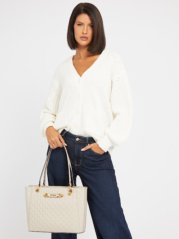 Guess 4g logo tote shop