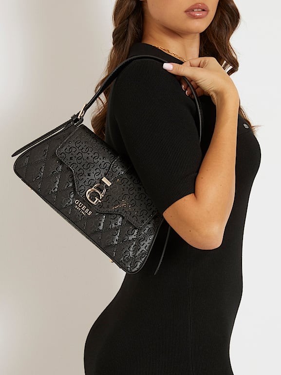 GUESS Adi 4G logo shoulder bag Women