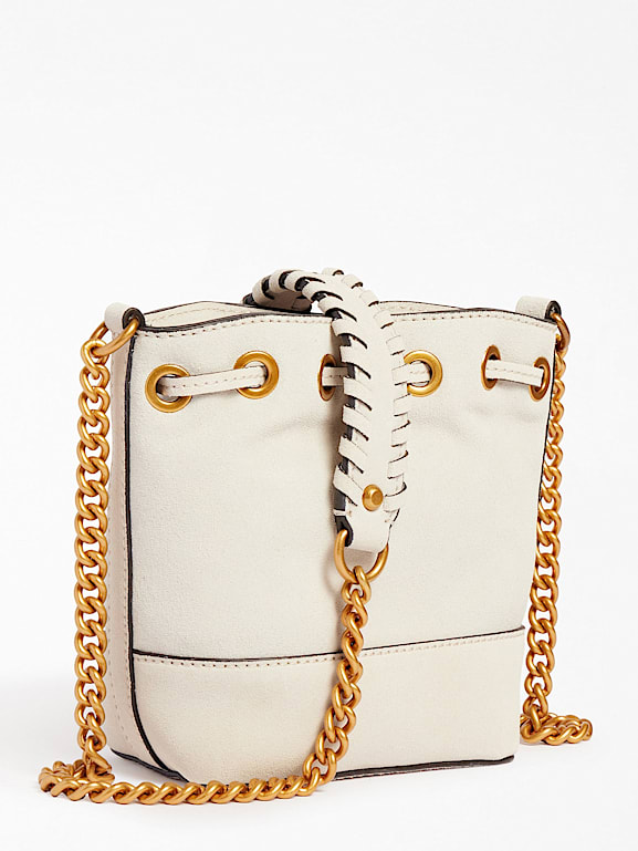 KAOMA SUEDE MINI BUCKET BAG