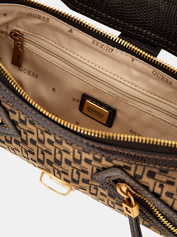 Borsa guess con scritta sale