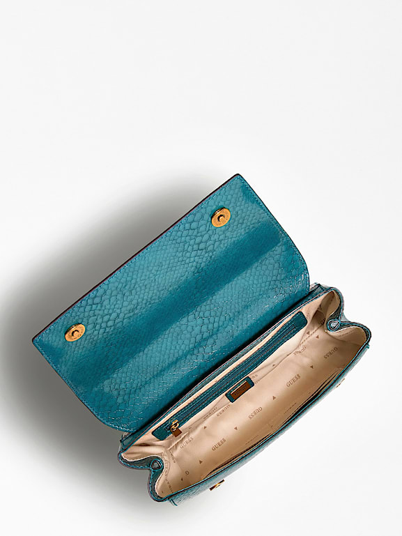 GUESS SAC BANDOULIERE KATEY IMPRIME PYTHON