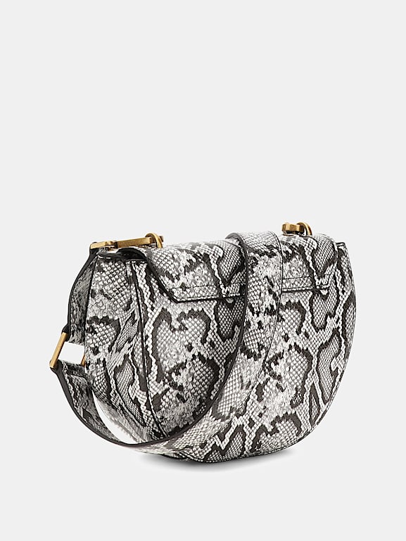 Sac bandoulière imprimé python top