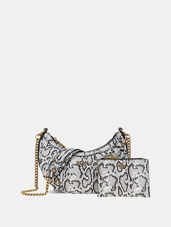 Sac bandoulière imprimé python clearance