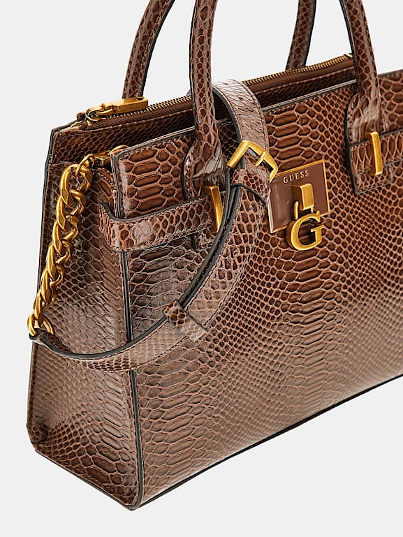 GUESS Sac main Tabata imprim python Femme