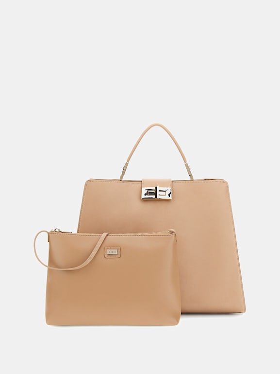 Pochette guess beige shop