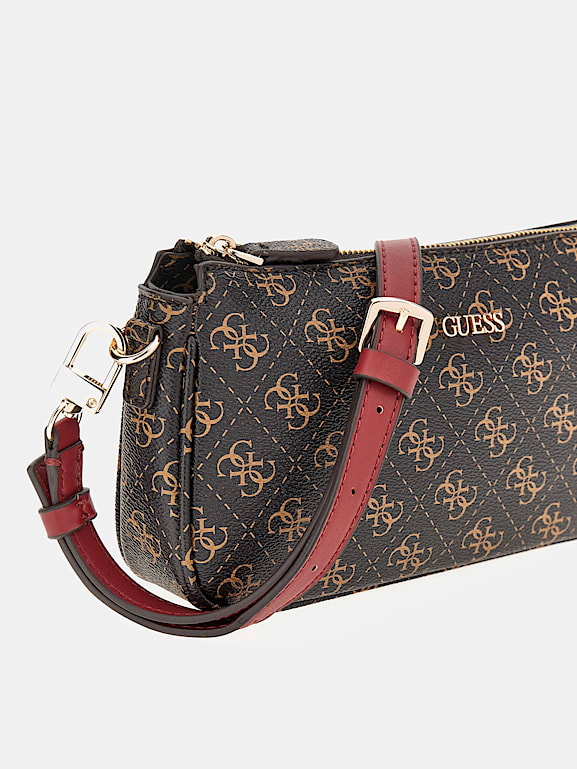 Bandolera guess marron sales