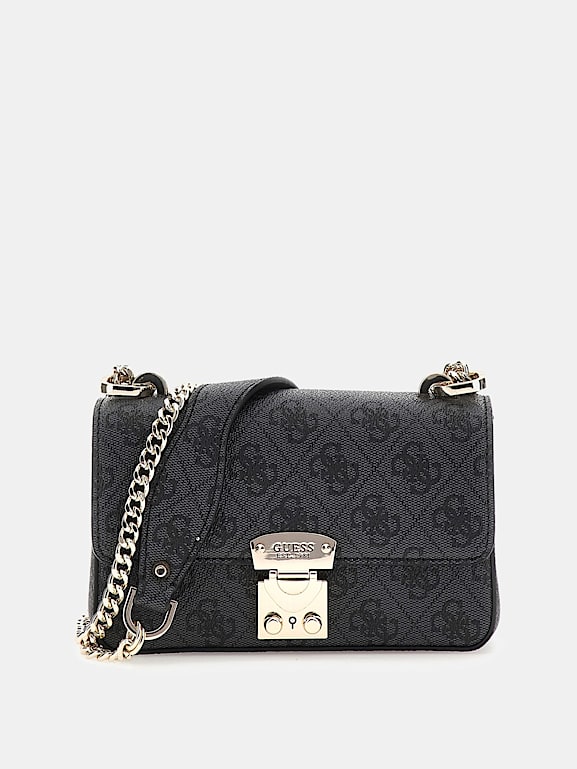 Mia logo crossbody bag guess outlet