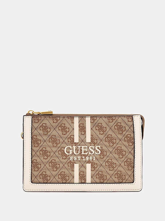 Guess cathleen logo crossbody bag Clearance