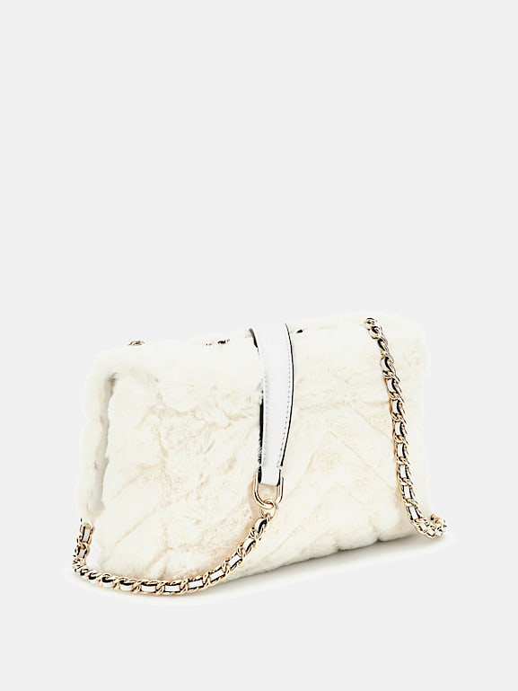 Sac discount guess fourrure