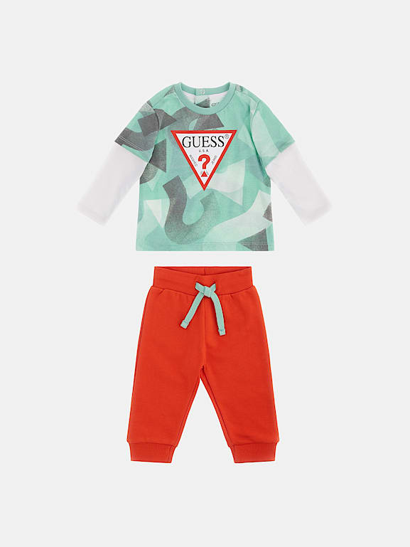 deportivo camiseta pantalón Niño | GUESS® kids Sitio Oficial