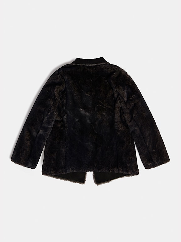 GUESS FAUX FUR REVERSIBLE JACKET