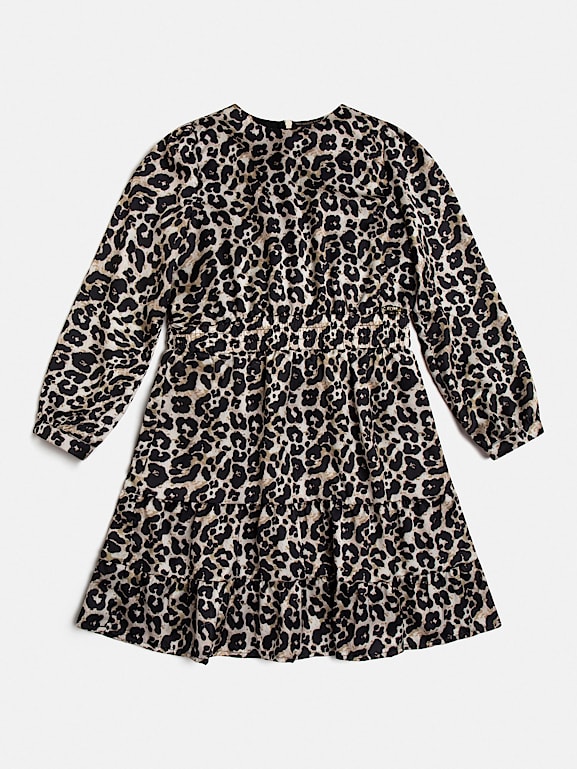 Guess leopard print dress cheap